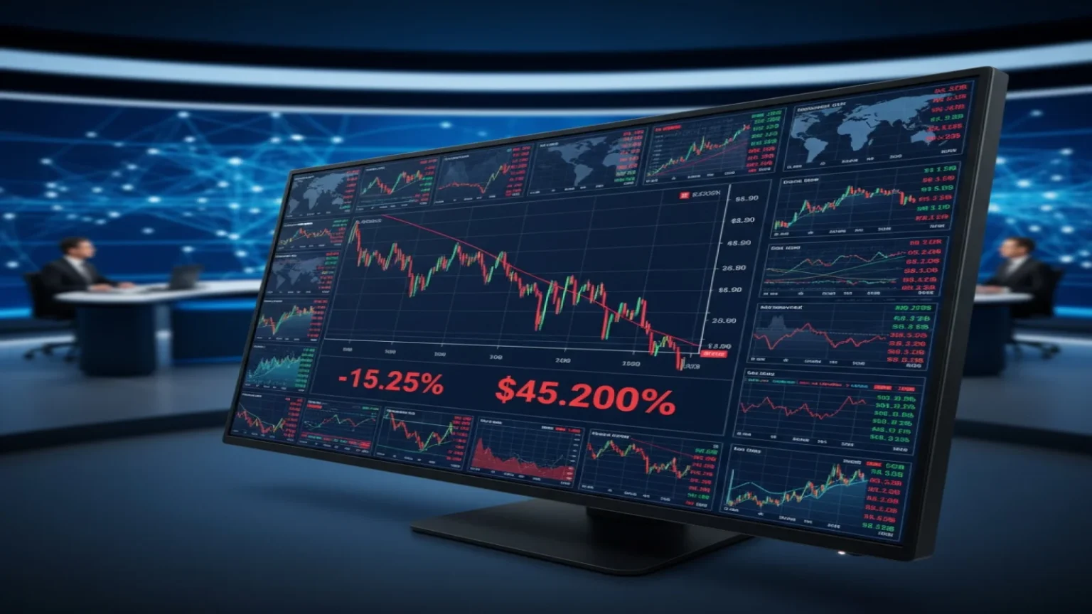 بتكوين تهبط قرب أدنى مستوى منذ عودة ترمب وسط اضطرابات الأسواق