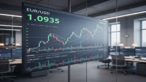 زوج يورو دولار يستقر قرب 1.1865 رغم تراجع الإنتاج الصناعي الأوروبي