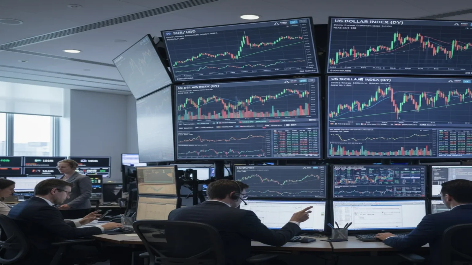 زوج اليورو دولار يرتفع قرب 1.1800 وسط توقعات متباينة وقوة الدولار