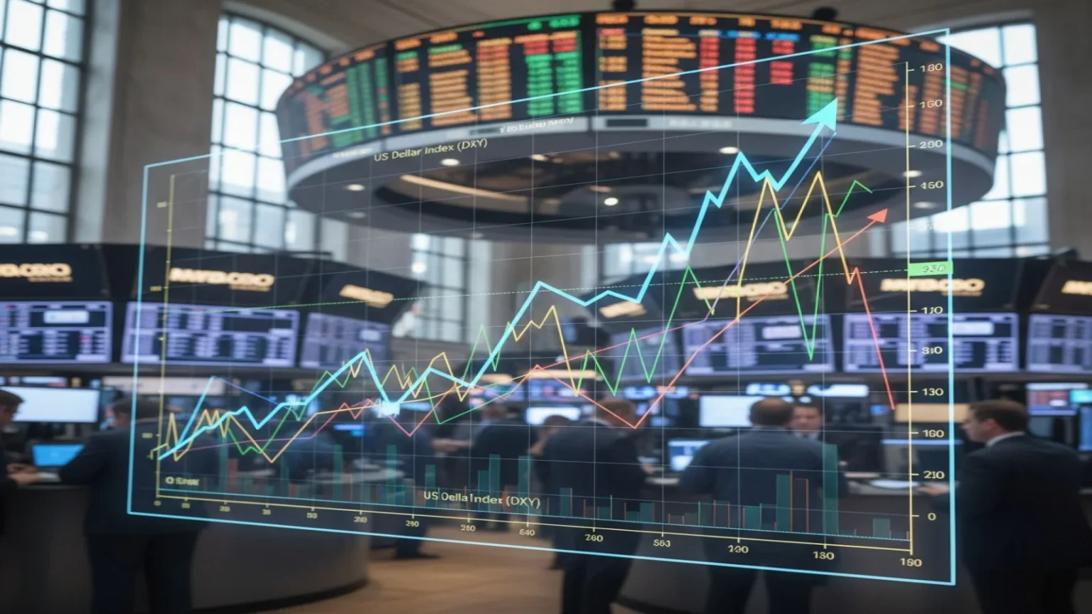 الدولار الأمريكي يستقر بين 95 و99 مع انفصال عن أسعار المعادن العالمية