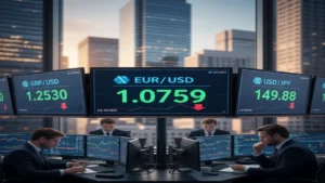 زوج يورو دولار يتجه للصعود مع استهداف 1.2080 وفق DBS