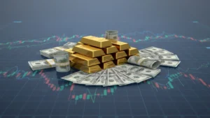 الذهب يتراجع لليوم الثاني مع ترقب محضر الفيدرالي وتراجع الطلب على الدولار