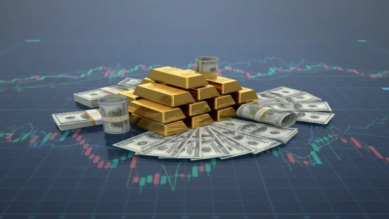 الذهب يتراجع لليوم الثاني مع ترقب محضر الفيدرالي وتراجع الطلب على الدولار