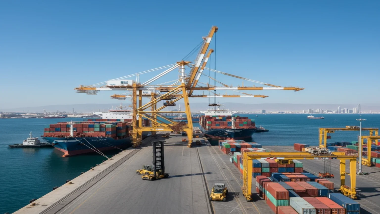 موانئ أبوظبي توقع اتفاقية تشغيل ميناء العقبة الأردني لمدة 30 عاماً