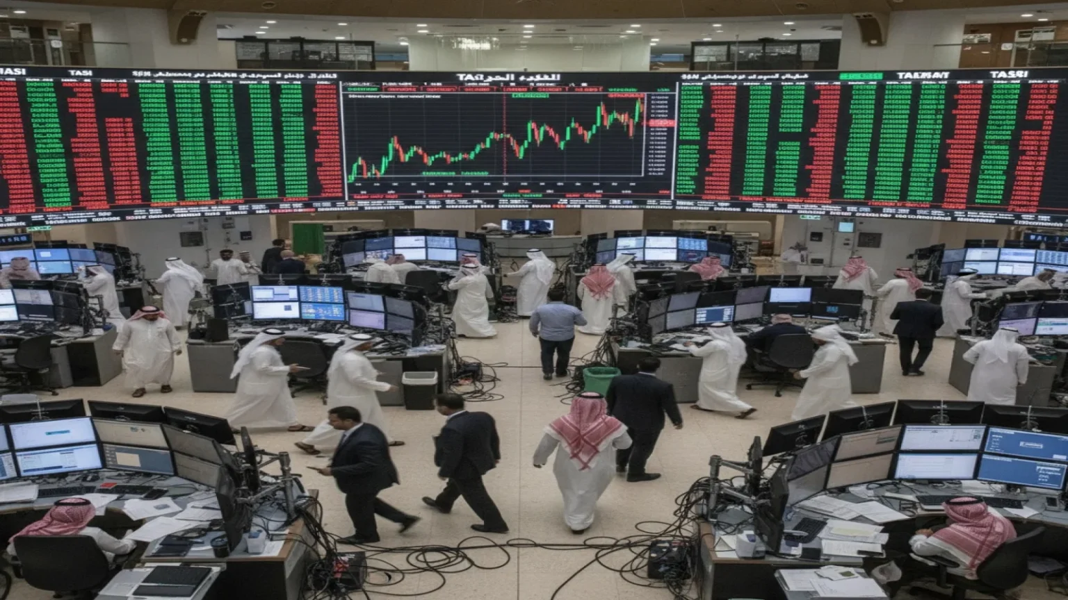 تراجع مؤشر تاسي إلى 10848 نقطة مع انتظار نتائج الشركات للربع الرابع 2025