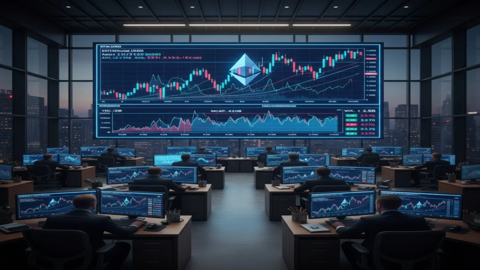 تريند ريسيرش تخرج من إيثيريوم بخسائر 747 مليون دولار وسط تراجع الأسعار