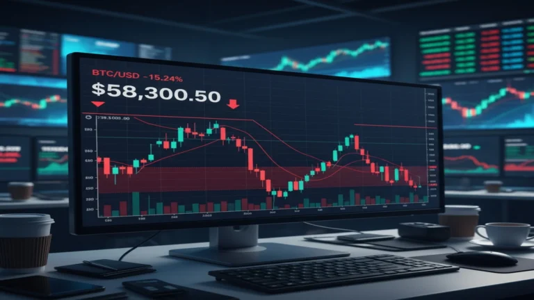 بتكوين تتراجع نحو أسوأ أداء شهري منذ يونيو 2022 مع هبوط 2.64 بالمئة