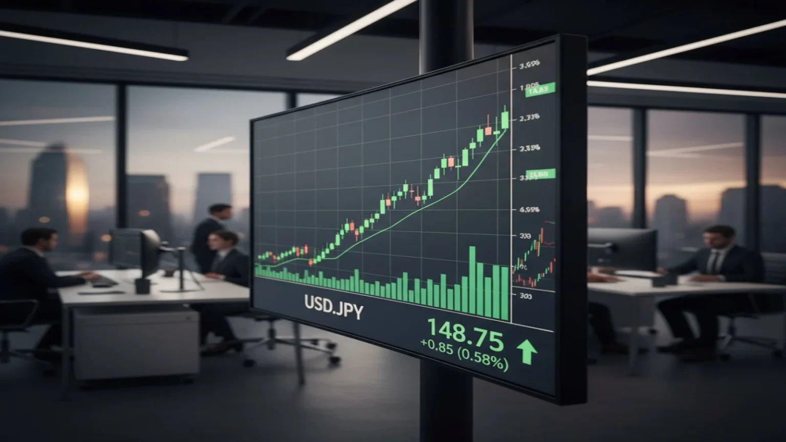 زوج الدولار الأمريكي مقابل الين يحافظ على مكاسبه فوق 155 قبل بيانات الاقتصاد الأمريكي