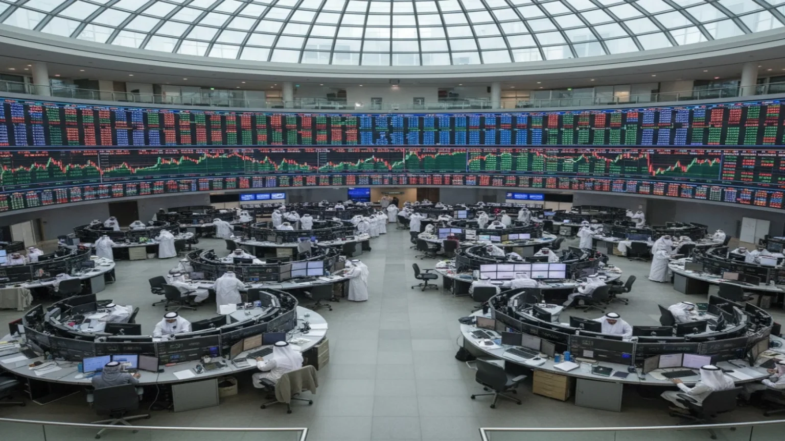 تباين أداء بورصات الخليج قبيل محادثات أمريكا وإيران النووية