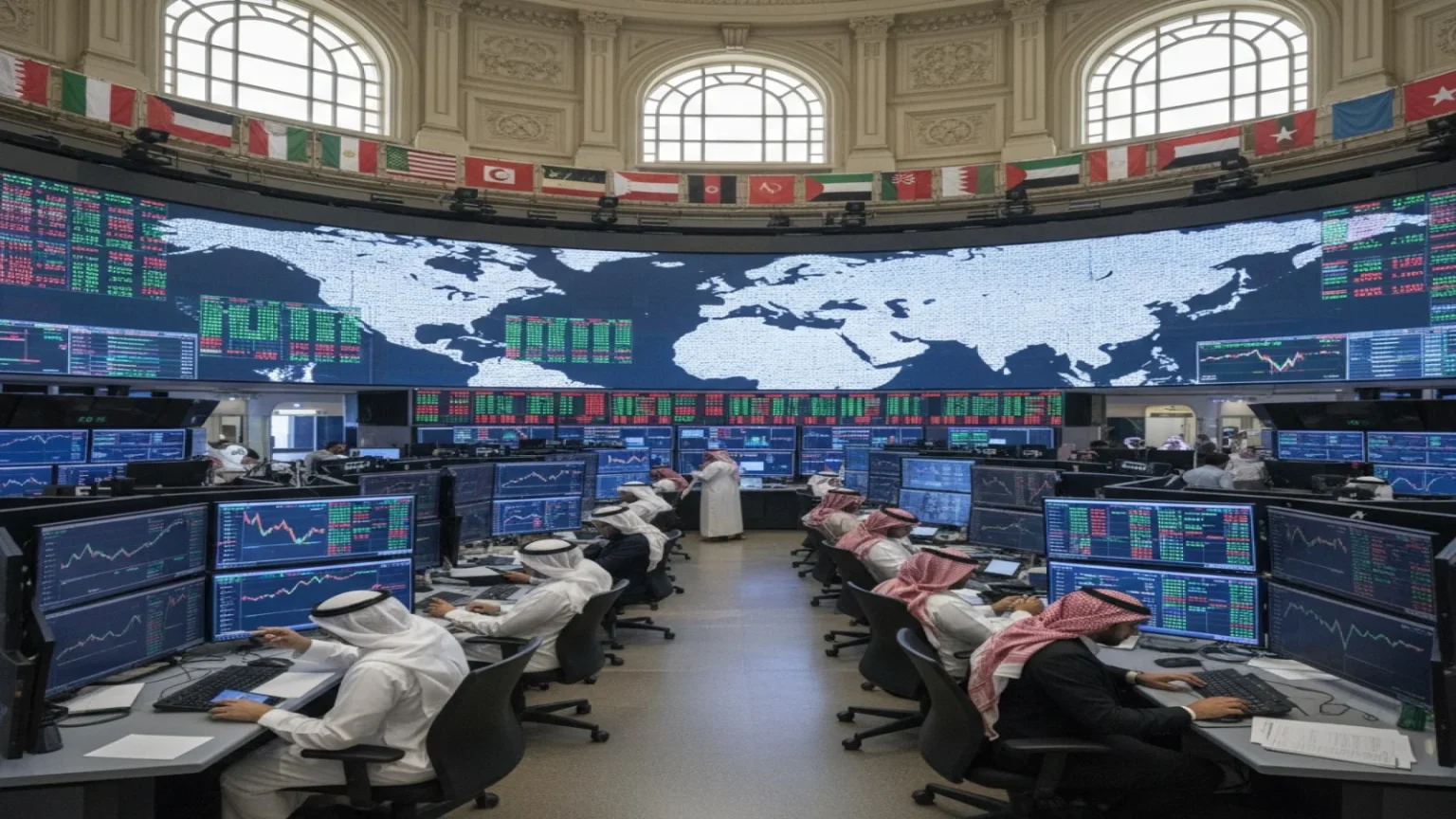 بورصات الخليج ترتفع مع مؤشرات تراجع التوتر بين واشنطن وطهران