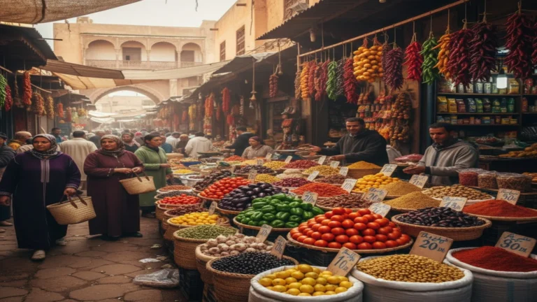 انخفاض أسعار السلع في المغرب للشهر الثالث مع توقعات بارتفاع رمضان