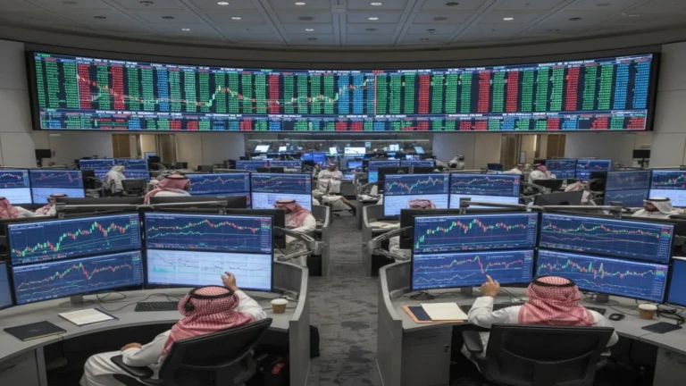 تراجع سوق الأسهم السعودية للجلسة الثالثة مع هبوط معظم القطاعات