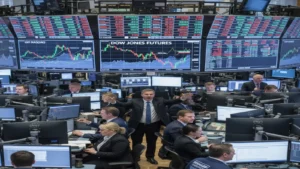ارتفاع عقود داو جونز الآجلة مع توقعات خفض الفائدة من الفيدرالي