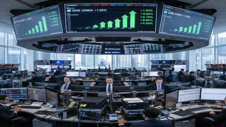 ارتفاع عقود داو جونز الآجلة مع صعود أسهم التكنولوجيا بدعم ميتا