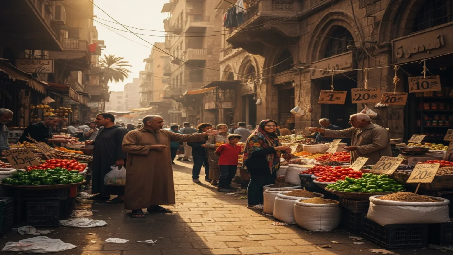 تراجع معدل التضخم السنوي في المدن المصرية إلى 11.9% خلال يناير