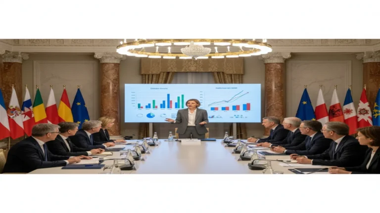 وزراء مالية الاتحاد الأوروبي يبحثون تعزيز دور اليورو دولياً وتقليل الاعتماد على الدولار