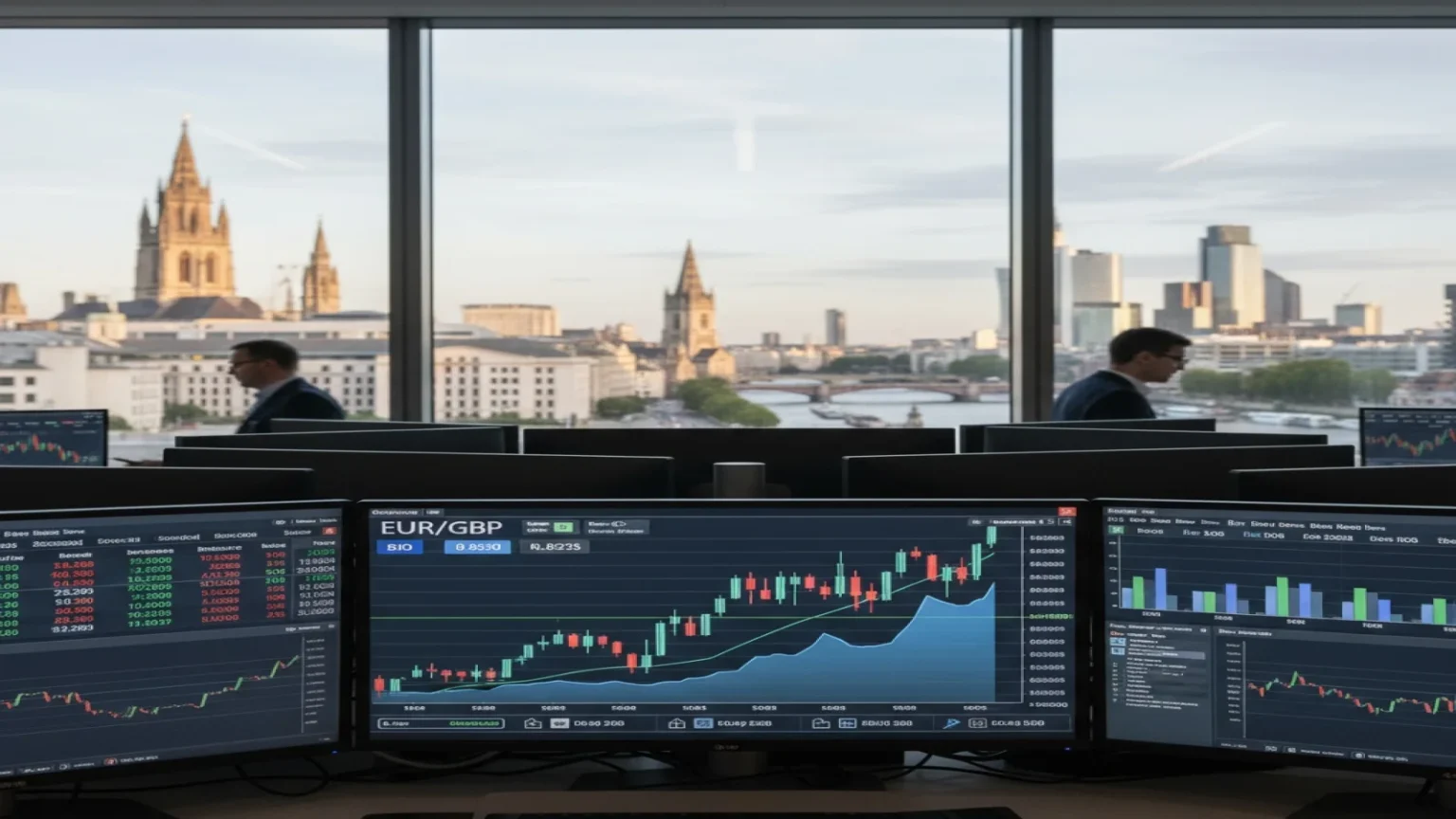 تراجع زوج اليورو/الجنيه الإسترليني دون 0.8750 بعد بيانات مبيعات التجزئة البريطانية القوية
