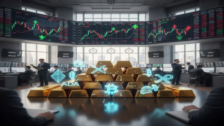 المعروض النقدي العالمي يسجل رقماً قياسياً والذهب يتفوق على بيتكوين في الأداء