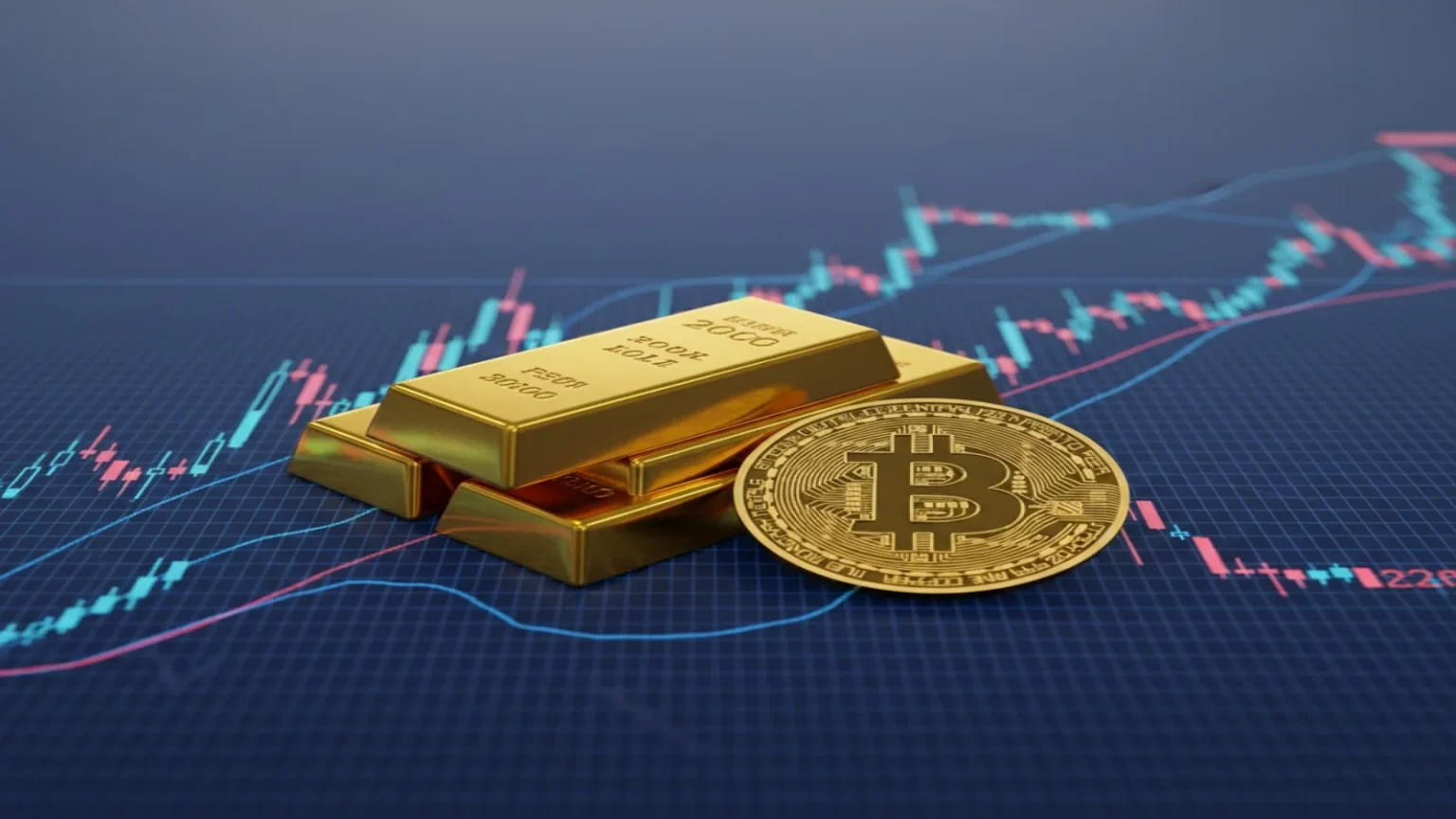 تقلب الذهب يتجاوز بتكوين بأعلى مستوى منذ الأزمة المالية 2008