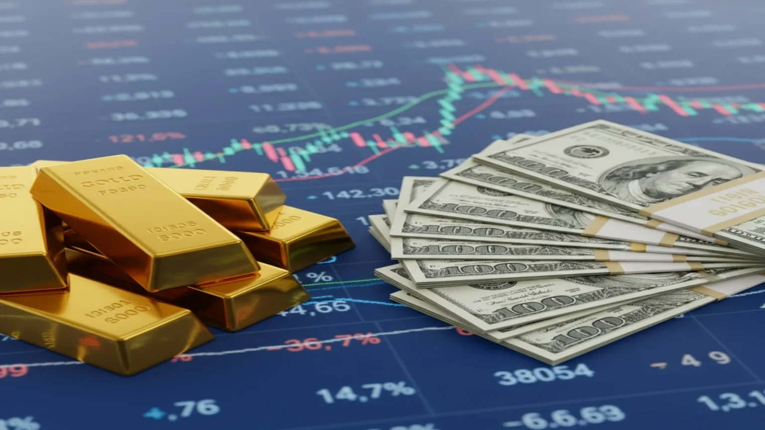 الذهب مستقر قرب 5043 دولار مع ترقب بيانات اقتصادية أمريكية مهمة