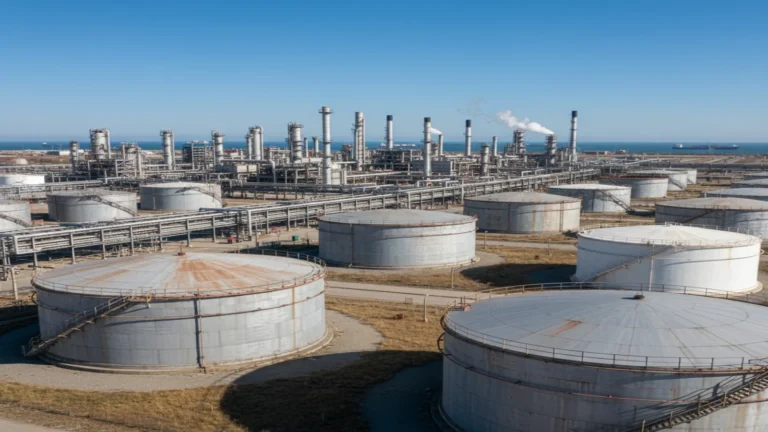 النفط يتراجع لأسبوعين متتاليين مع مخاوف فائض عالمي وتمديد محادثات إيران