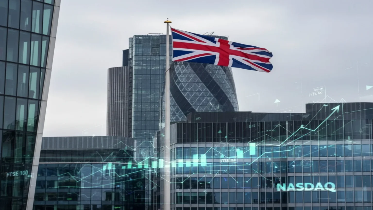 الناتج المحلي الإجمالي البريطاني ينمو 0.1% في الربع الرابع من 2025 دون توقعات السوق