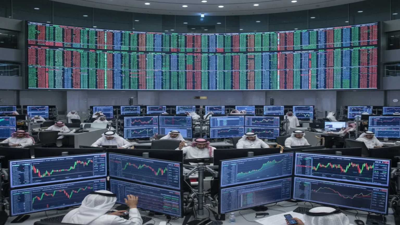 مؤشر تاسي يرتفع 0.3 في جلسة هادئة وقرب إعلان نتائج الشركات