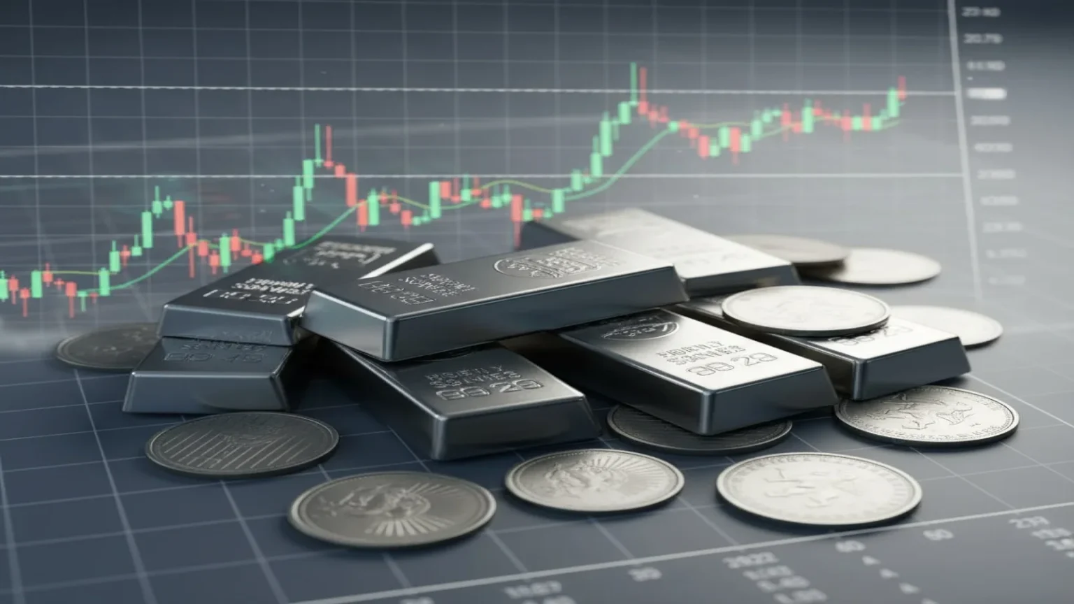 الفضة تهبط قرب 77 دولارًا بفعل قوة الدولار وضغوط الاحتياطي الفيدرالي