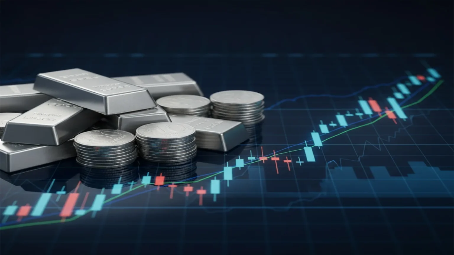 الفضة تتراجع إلى منطقة تصحيح حاسمة وسط تقلبات الدولار الأمريكي