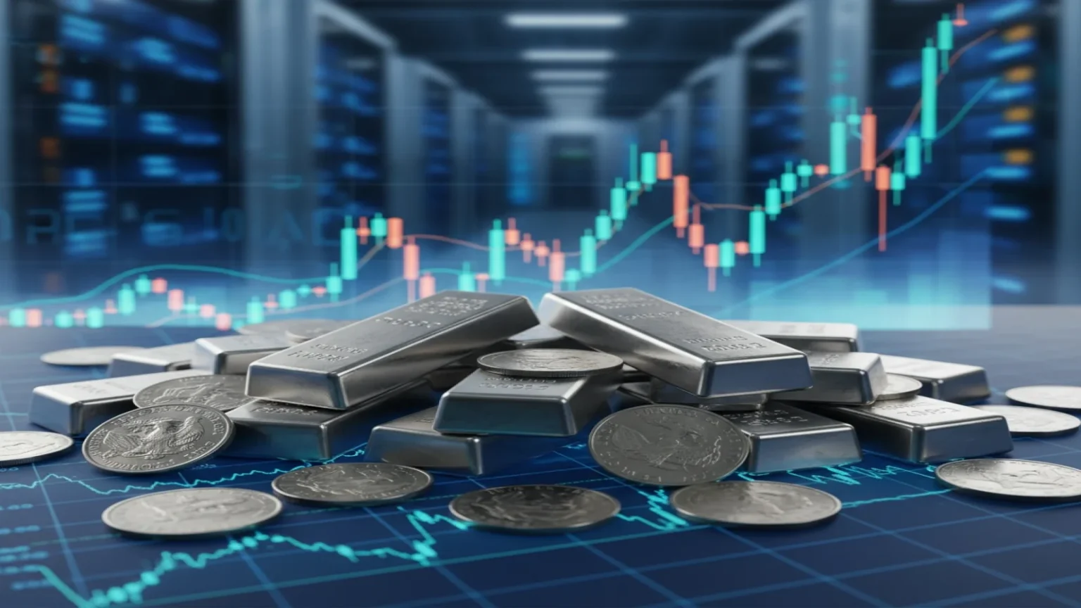 الفضة تتراجع تحت 82 دولارًا مع اختبار مستوى فيبوناتشي الحاسم