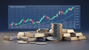 الفضة تستهدف 83 دولارًا مع اقترابها من الحد العلوي لنمط الوتد الهابط