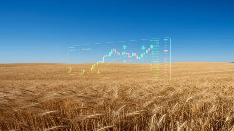 انخفاض سعر القمح مع ضعف التداول وسط وفرة المعروض في الأسواق العالمية
