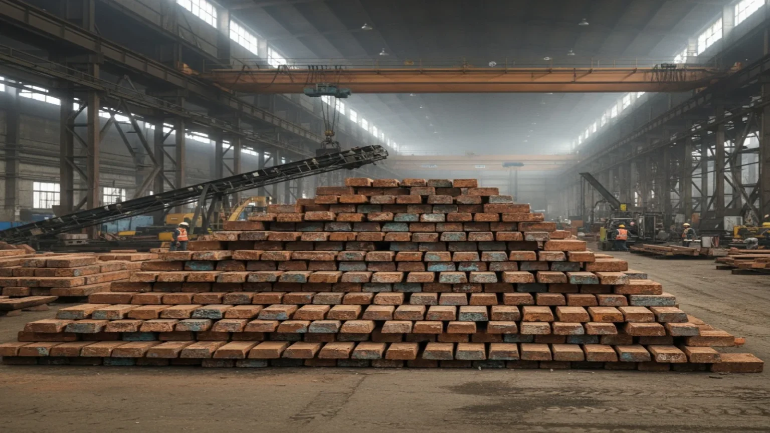 الصين تعزز مخزونها الاستراتيجي من النحاس بعد ارتفاع الأسعار