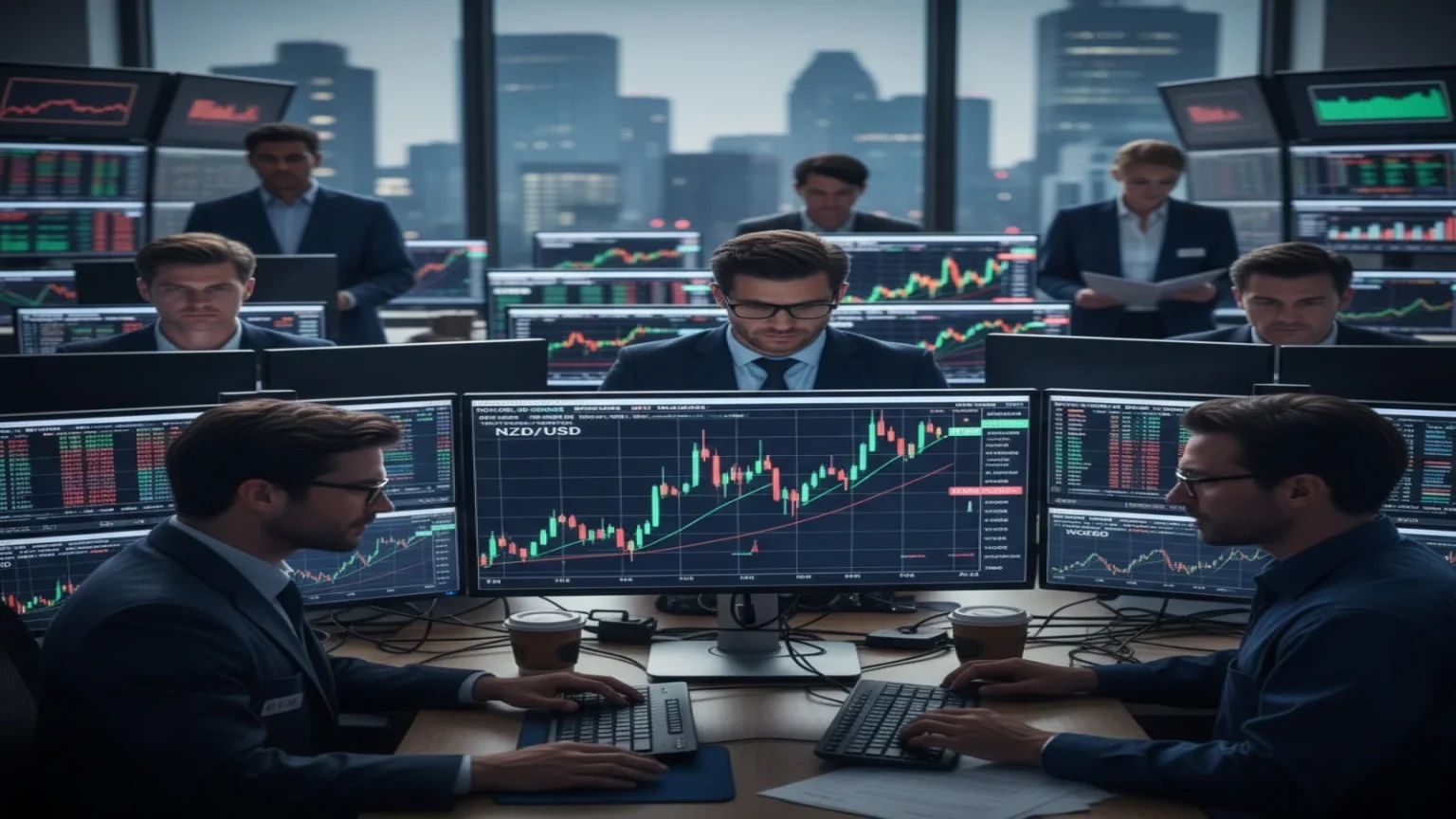 زوج دولار نيوزيلندي/دولار أمريكي يتماسك قبيل قرار البنك الاحتياطي النيوزيلندي