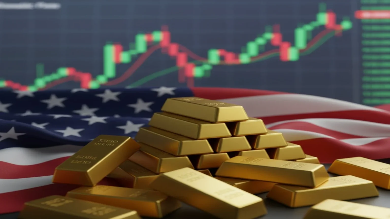 الذهب يصعد لليوم الثالث بدعم التوترات الجيوسياسية قبل بيانات أمريكية مهمة