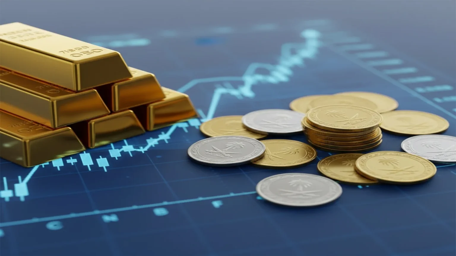 انخفاض أسعار الذهب في السعودية إلى 606.24 ريال للجرام اليوم