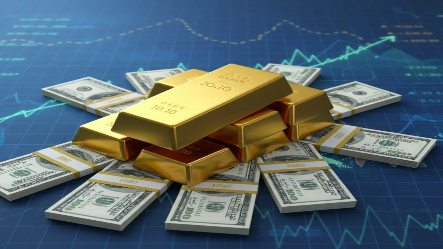 الذهب يحافظ على مكاسبه فوق 4800 دولار مع تراجع الدولار الأمريكي