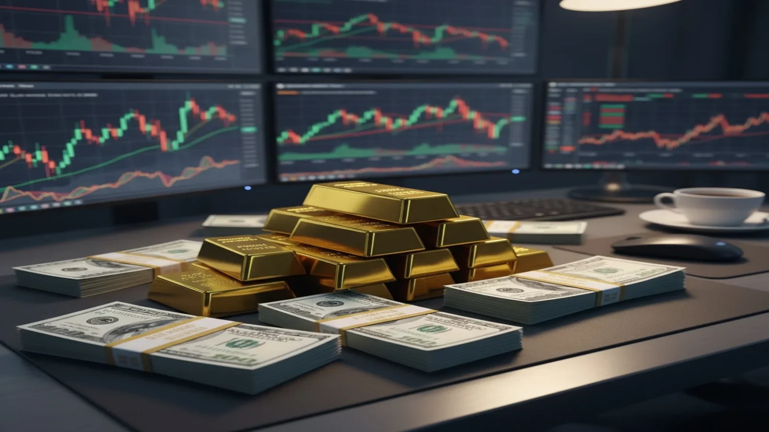 الذهب يرتفع مدعومًا بشراء الصين وضعف الدولار وسط ترقب البيانات الأمريكية