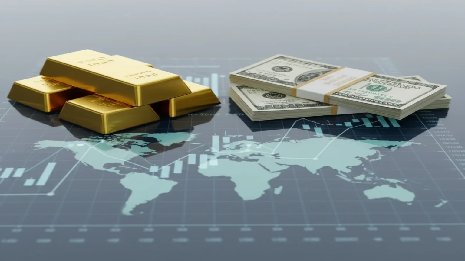 الذهب يتذبذب مع ترقب قرارات الاحتياطي الفيدرالي والتوترات الجيوسياسية