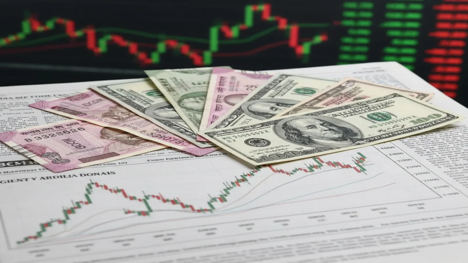 الروبية الهندية تهبط مقابل الدولار رغم تثبيت RBI سعر الريبو عند 5.25%