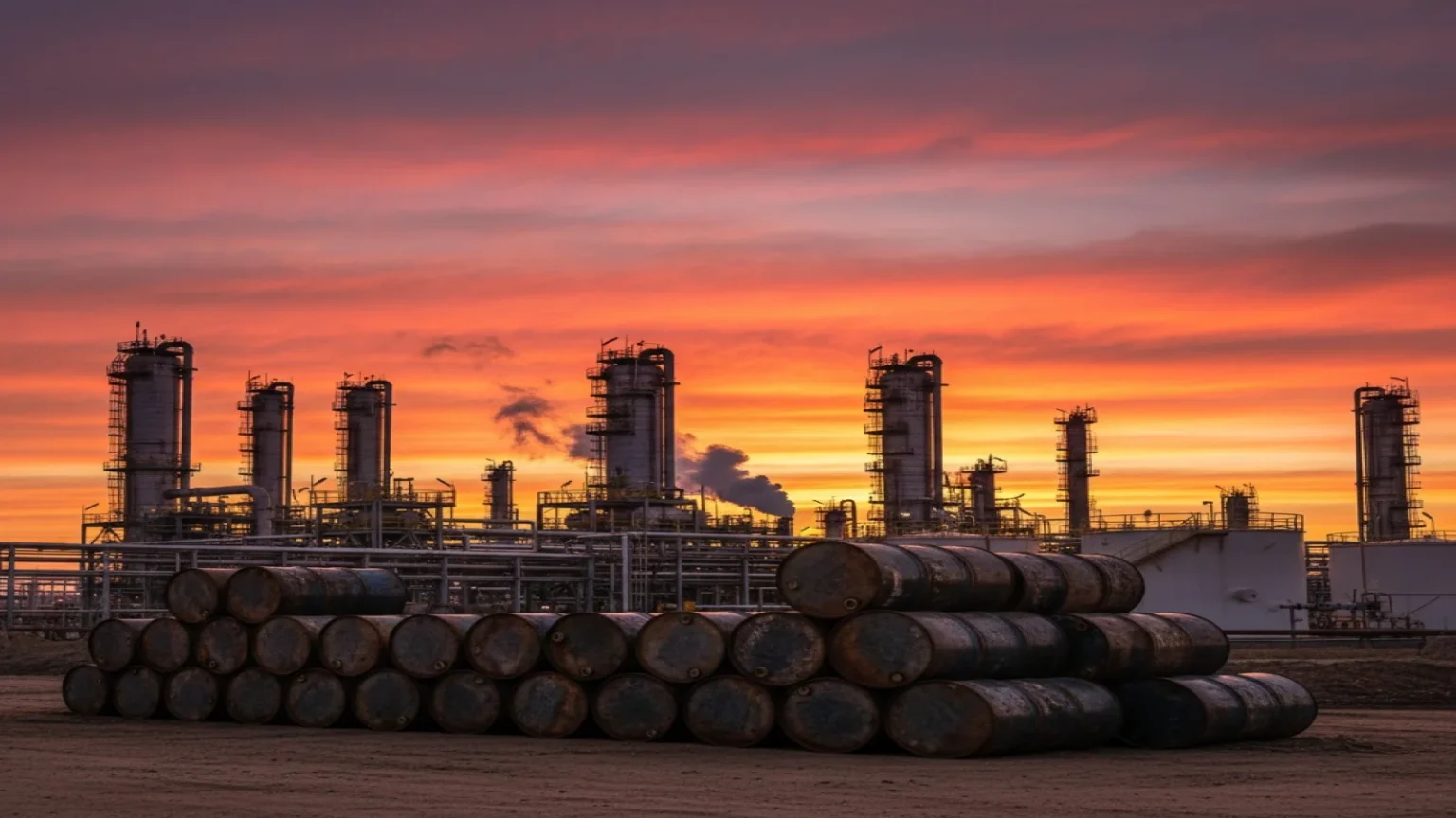 تراجع خام برنت مع تفكيك علاوة المخاطر رغم التوترات الأمريكية الإيرانية