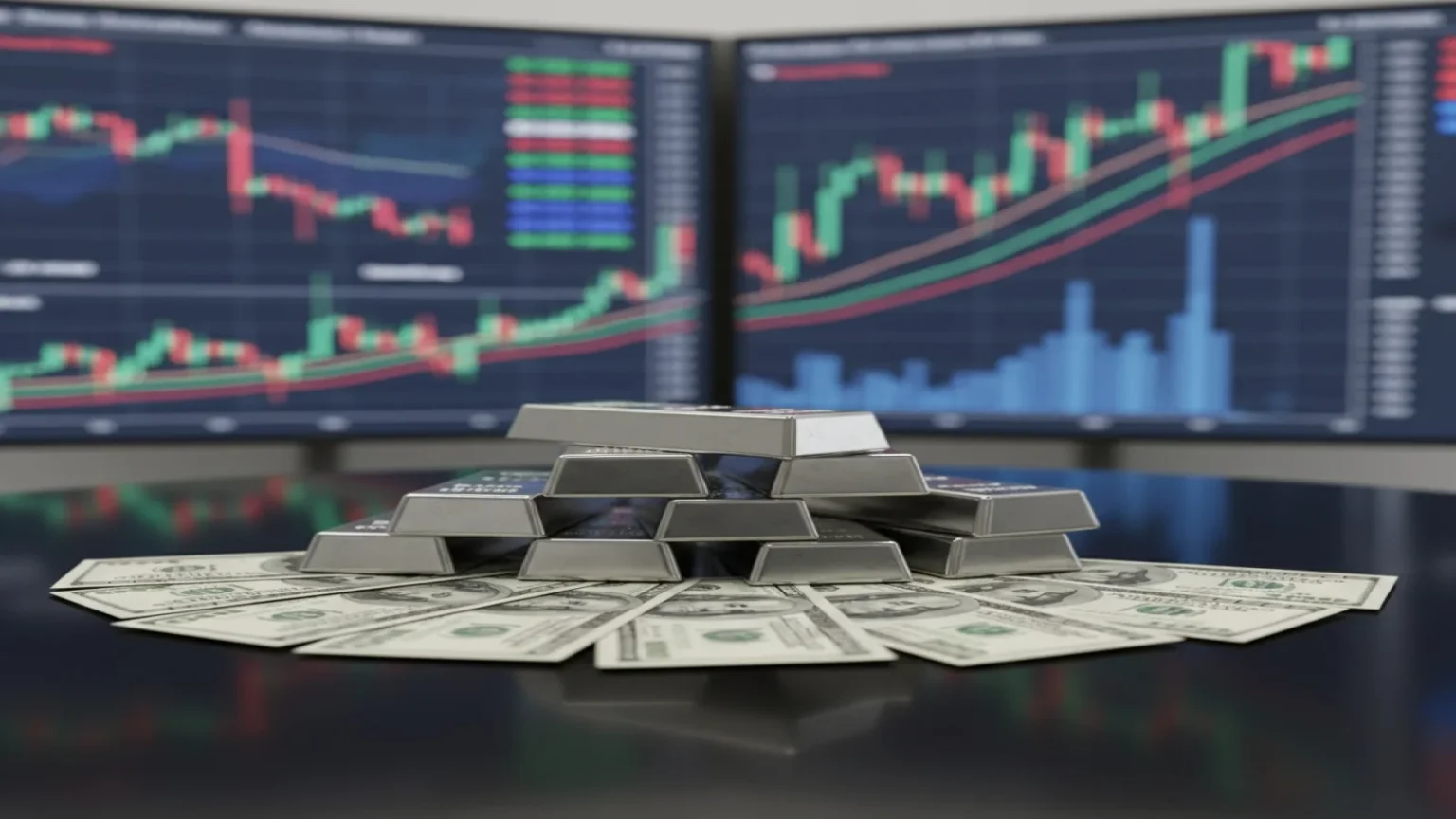 تراجع سعر الفضة قرب 82 دولارًا وسط مخاوف سياسة الاحتياطي الفيدرالي