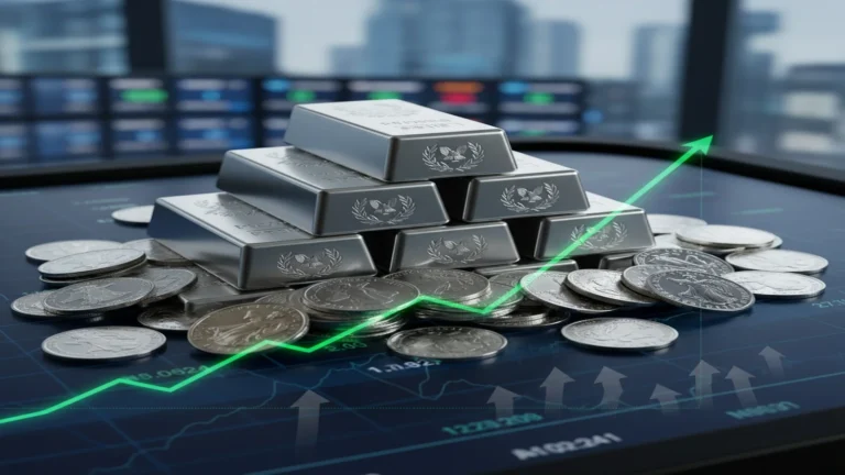أسعار الفضة ترتفع إلى 89.64 دولار للأونصة مع انخفاض نسبة الذهب إلى الفضة