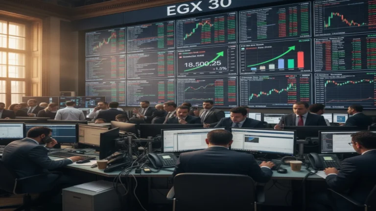 مؤشر EGX 30 ينخفض بأكثر من 3% مع تراجع سهم التجاري الدولي 4%
