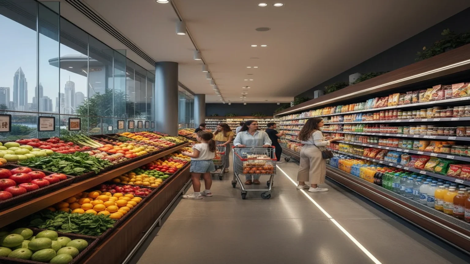 الإمارات تؤكد وفرة المخزون الغذائي وسط تعطل شحنات بسبب الحرب