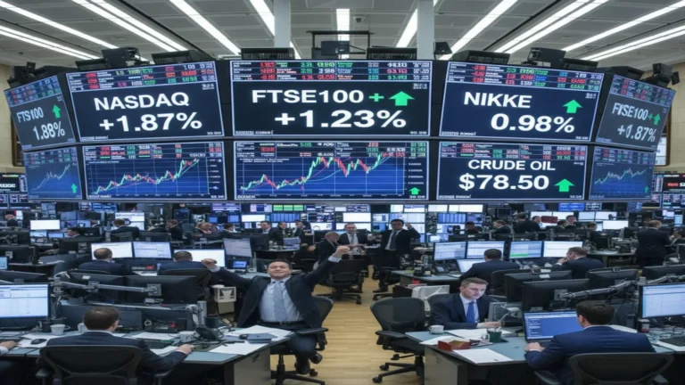 الأسهم العالمية ترتفع مع تراجع النفط وترقب قرار الفيدرالي الأمريكي