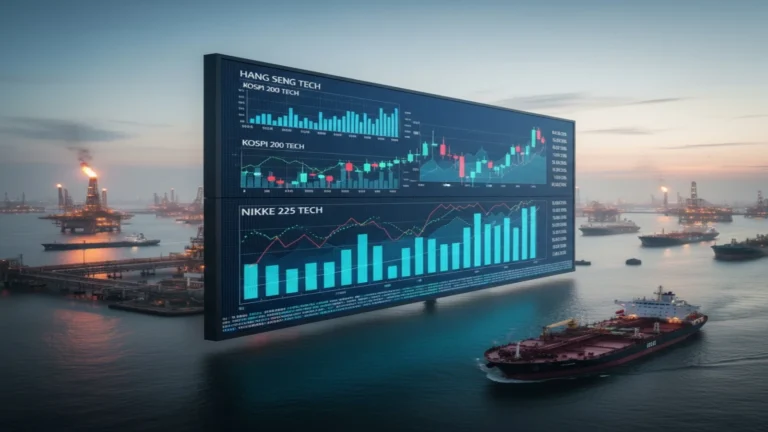 أسهم آسيا ترتفع بدعم قطاع التكنولوجيا وسط توتر مضيق هرمز وأسعار النفط