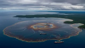 تسرب نفطي في خليج المكسيك يمتد 600 كيلومتر يشمل سبع محميات طبيعية