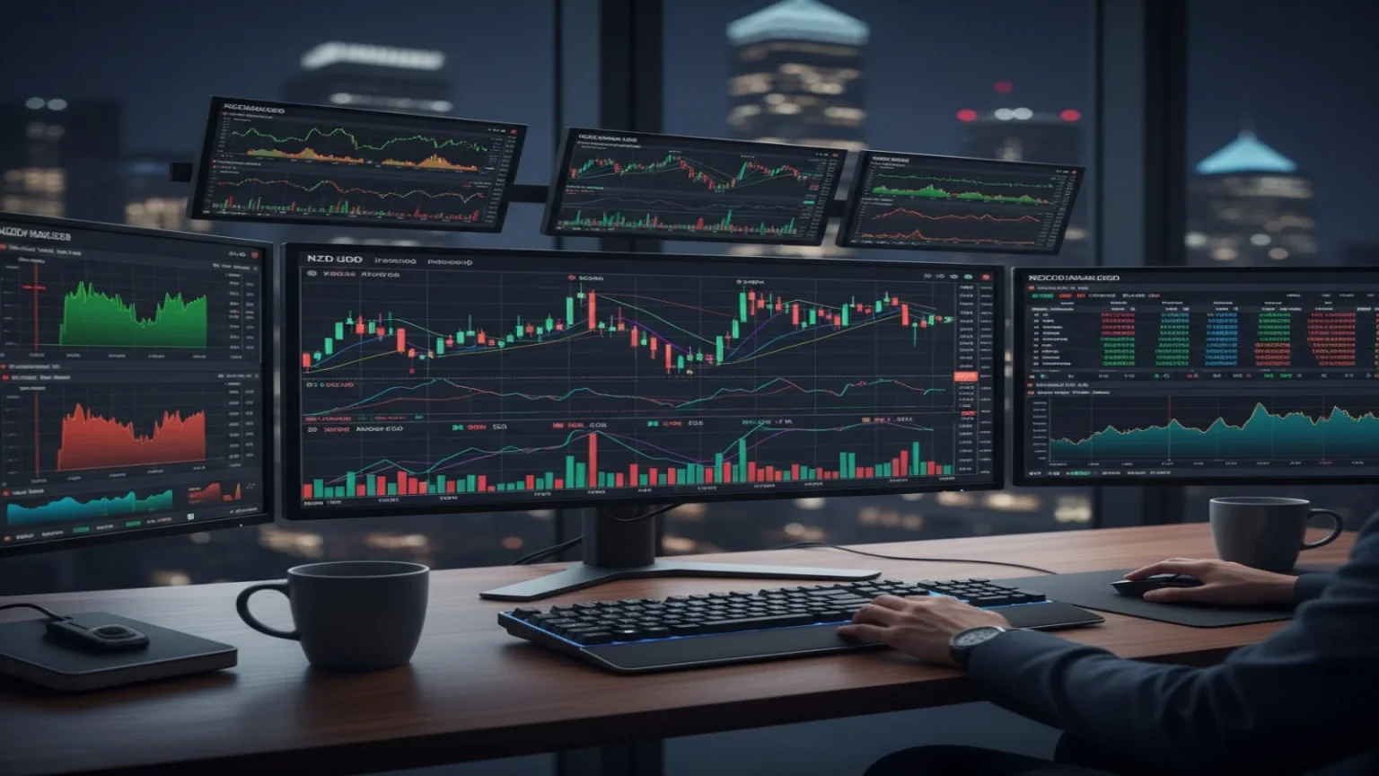 زوج نيوزيلندي/دولار يتراجع قرب 0.5800 وسط ضغوط فنية ودعم الدولار