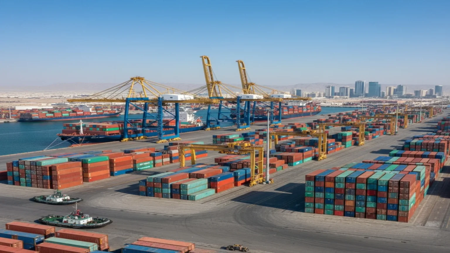 الصادرات السعودية غير النفطية ترتفع 22.1% في يناير مع تراجع الصادرات البترولية